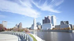 Time Lapse Columbus Skyline