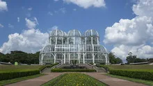 4K Time lapse zoom out Curitiba botanical garden Jardim Botanico