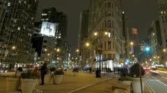 Timelapse Crossing At Flatiron Building