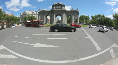 Roundabout Madrid