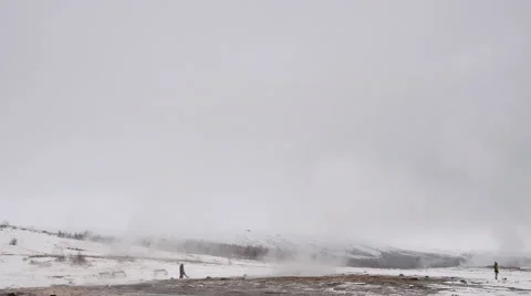 Iceland Geyser Strokkur Eruption