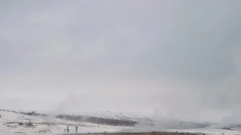Iceland Geyser Strokkur Eruption