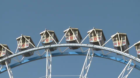 Close-Up Of The Big Ferry Wheel