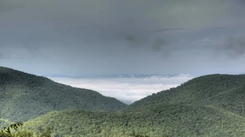 Blue Ridge Parkway Time Lapse