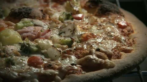 Pizza In Oven