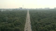 Aerial Berlin Cityscape