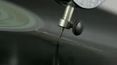 Vintage Gramophone Playing A Record