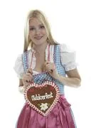 Woman With Lebkuchen Heart