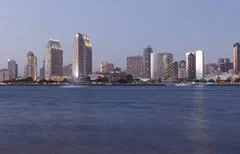 San Diego Skyline Sunset