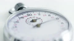 4K Time Lapse Zoom In Stopwatch