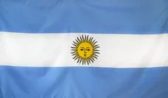 Argentina Flag Real Fabric