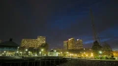 New Orleans City With Electrical Tower