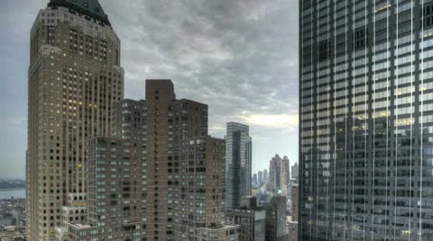 Urban Canyon Hdr Timelapse