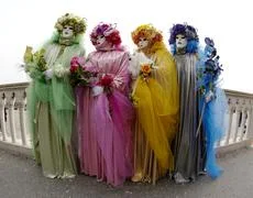 Four Colored Ladies