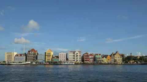Time Lapse Curacao Willemstad Promenade