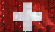 Switzerland Flag Technology Environment Concept