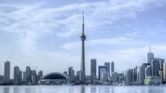 Timelapse Toronto Skyline Hdr