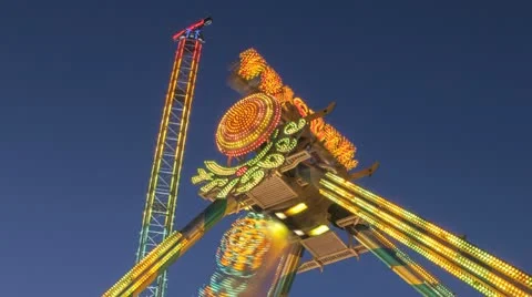 Timelapse Oktoberfest Frisbee