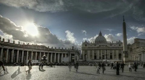 St Peter'S Square In Vatican