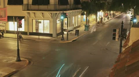 Crossing Duval Street Key West