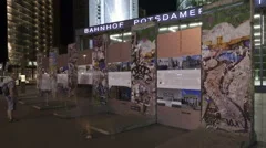 Time Lapse The Wall Berlin At Night