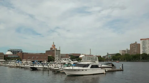 Time Lapse Boston Cambridge Marina