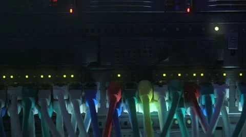 Network Hub Blue Toned