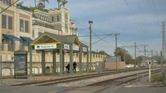Timelapse Trolley Stop