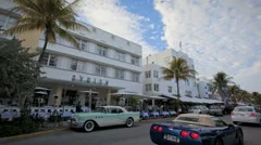 Miami Beach Ocean Drive timelapse