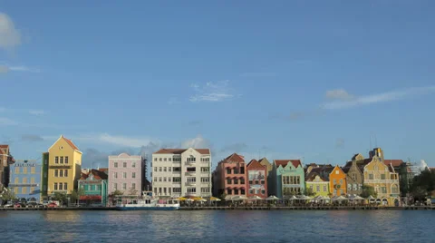 Time Lapse Curacao Willemstad Promenade