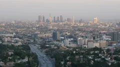 4K Timelapse Skyline Of Los Angeles