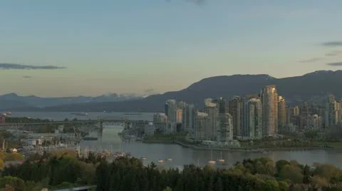 Timelapse Vancouver Skyline