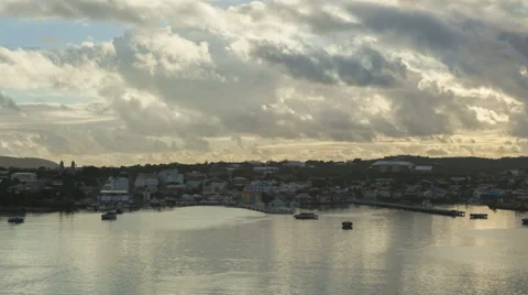 Timelapse Arrival At Port Of St John Antigua