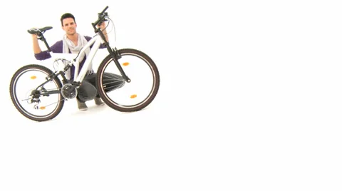 Man With Bicycle