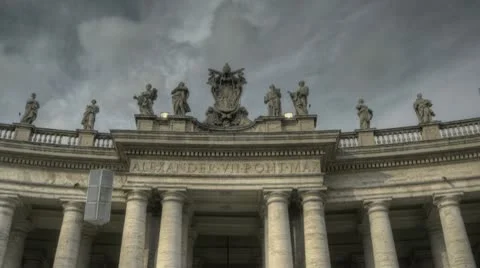 St Peter'S Square In Vatican