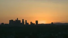 Los Angeles Skyline Sunrise