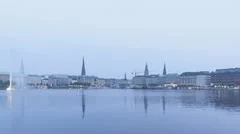 Sunset Hamburg Alster