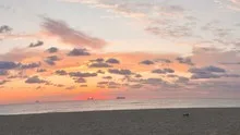 Miami Beach sunrise timelapse