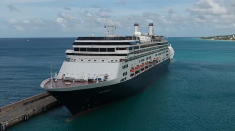 4K Timelapse Cruise Ship Caribbean