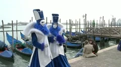 Romantic Couple At The Water