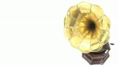 Vintage Gramophone Playing A Record