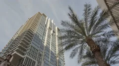 4K Time Lapse Close Up Shadow Skyscraper Phoenix