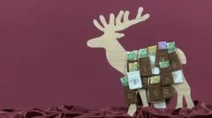 Euro Bills In Advent Calendar