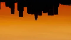 Time Lapse Rotate Los Angeles Skyline Sunrise