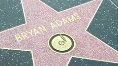 Walk Of Fame Bryan Adams
