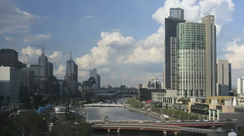 Timelapse Melbourne Yarra River