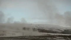 Slowmotion Geyser Strokkur Eruption Iceland