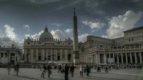 St Peter'S Square In Vatican