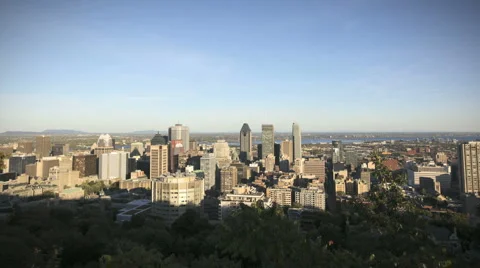 Montreal Skyline Timelapse
