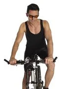 Man With Bicycle
